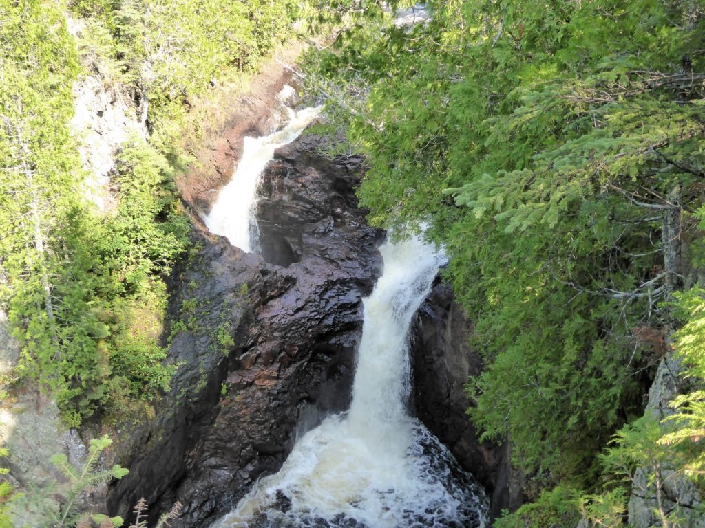 Devil's Kettle Falls at Judge CR Magney State Park, Minnesota