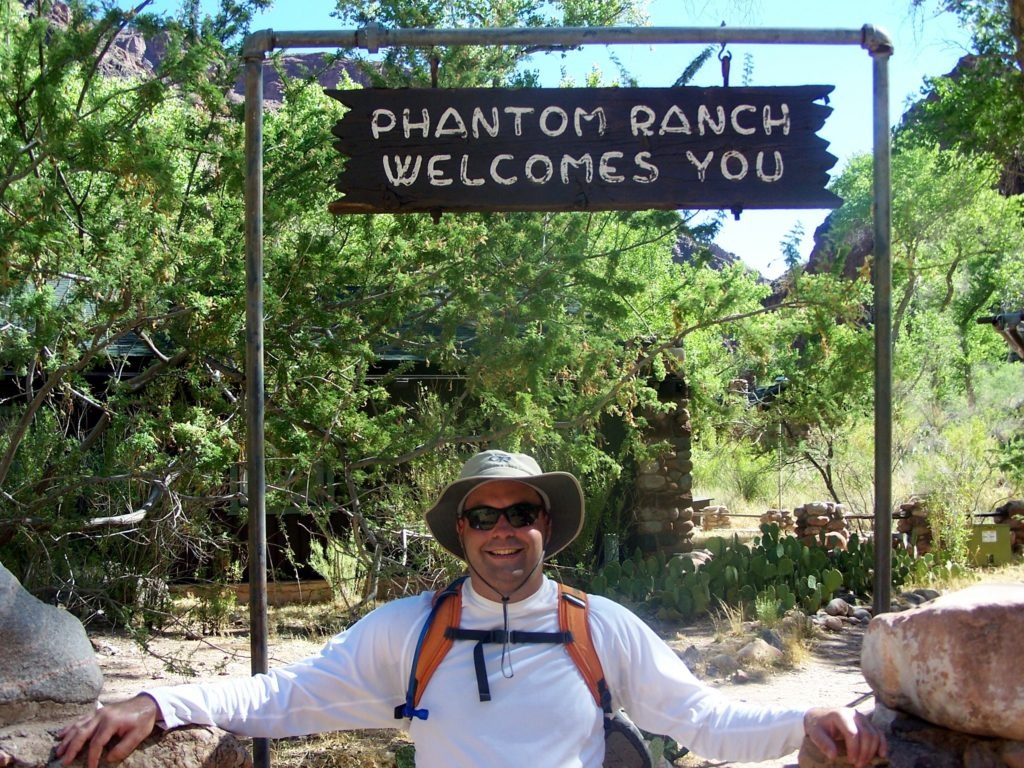 how far is the hike to phantom ranch